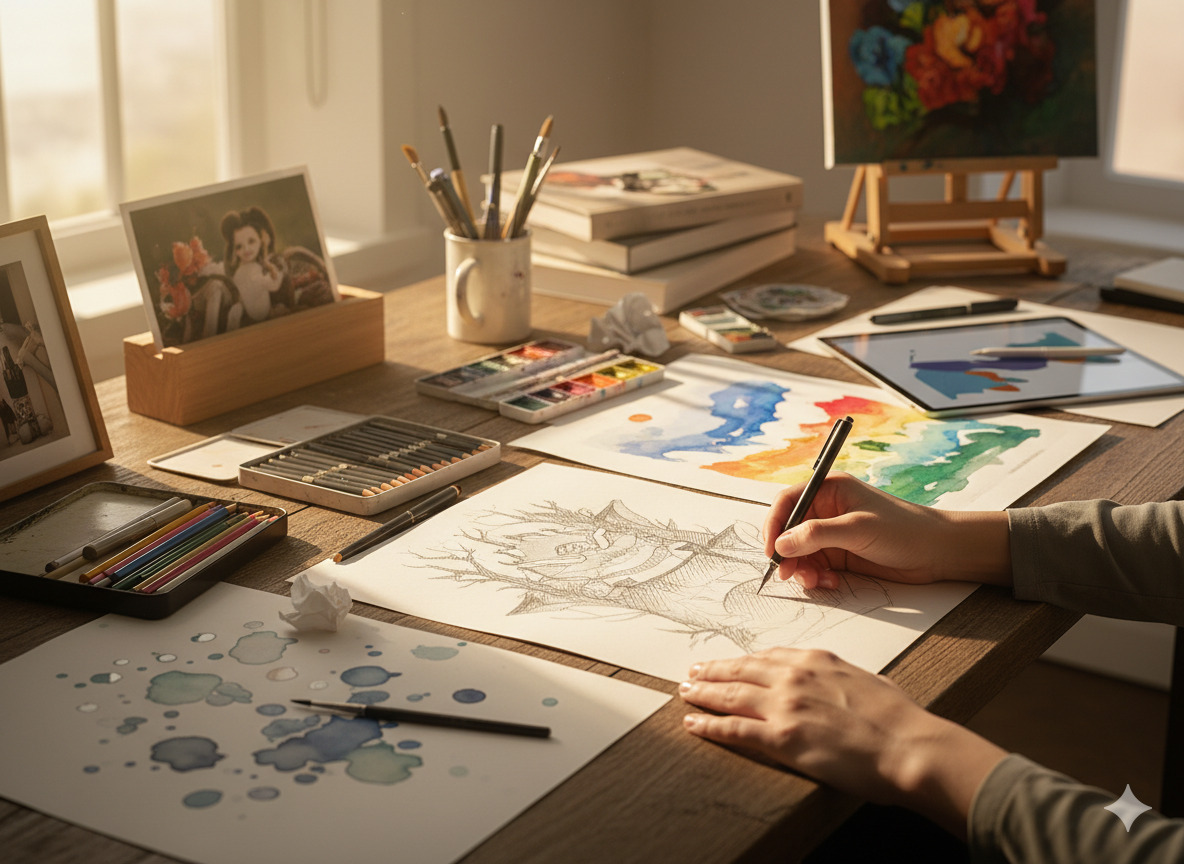 Illustration metoder